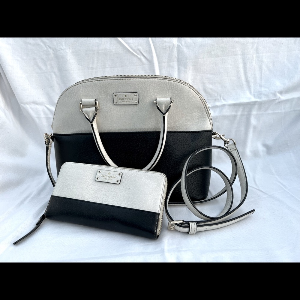 Kate Spade Purse and Wallet matching set with purse bag